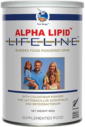 <b>Alpha Lipid™ Lifeline™</b> breakfast drink combines colostrum and probiotics for powerful immune and digestive system support to help you feel balanced, healthy and strong.