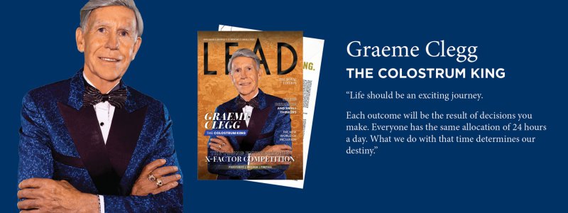 Chairman's Global Recognition: Lead Magazine Cover Story