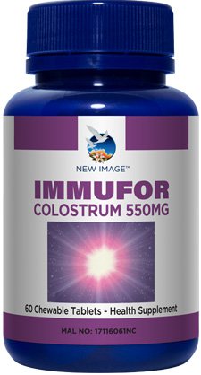 Immufor Colostrum 550mg | New Image™ International | Colostrum Range